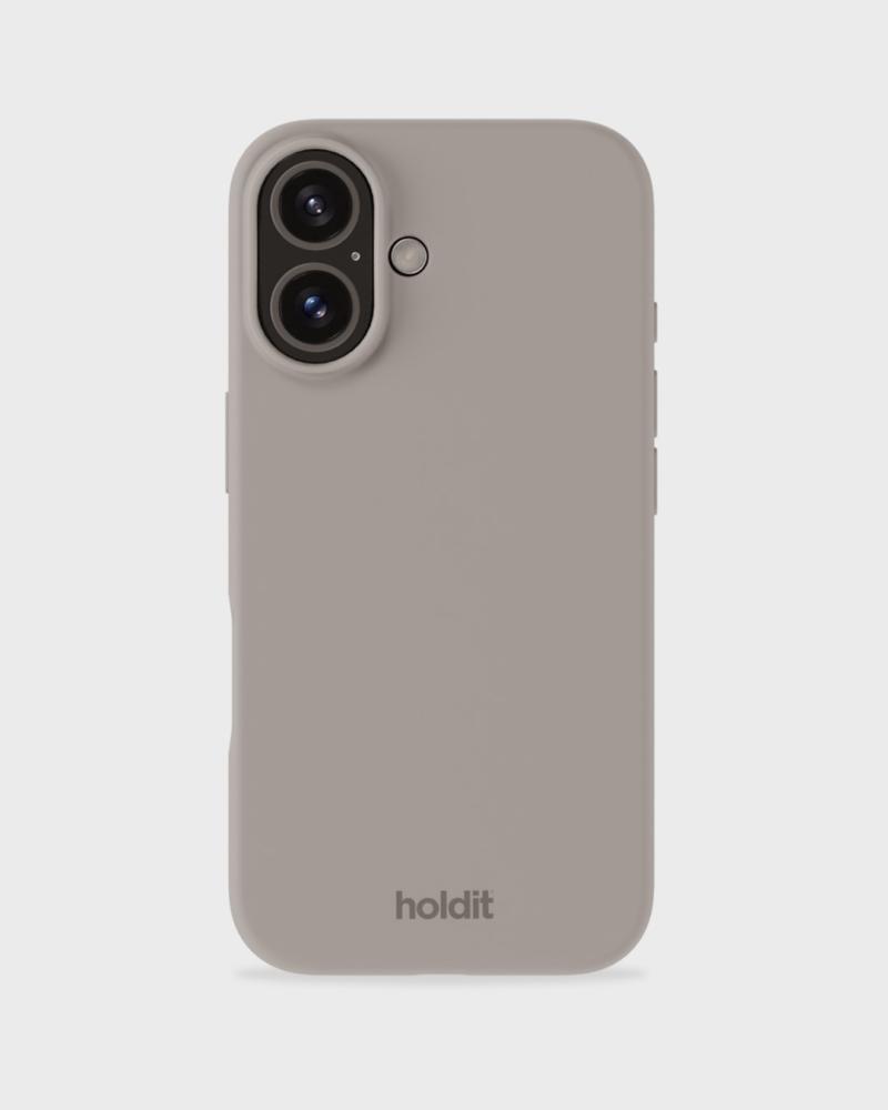 holdit holdit iPhone 16 Mobilskal Silikon Taupe
