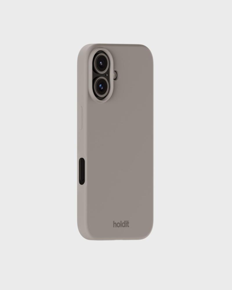 holdit holdit iPhone 16 Mobilskal Silikon Taupe