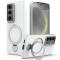  Samsung Galaxy S25 Plus/S24 Plus Skal MagSafe Kickstand Hybrid