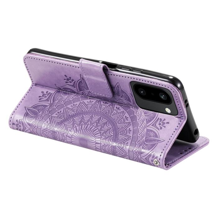 Bild 4,  OnePlus 15R Fodral Mandala Läder Lila