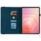  Samsung Galaxy Tab S11 Fodral Butterfly Flower Blå