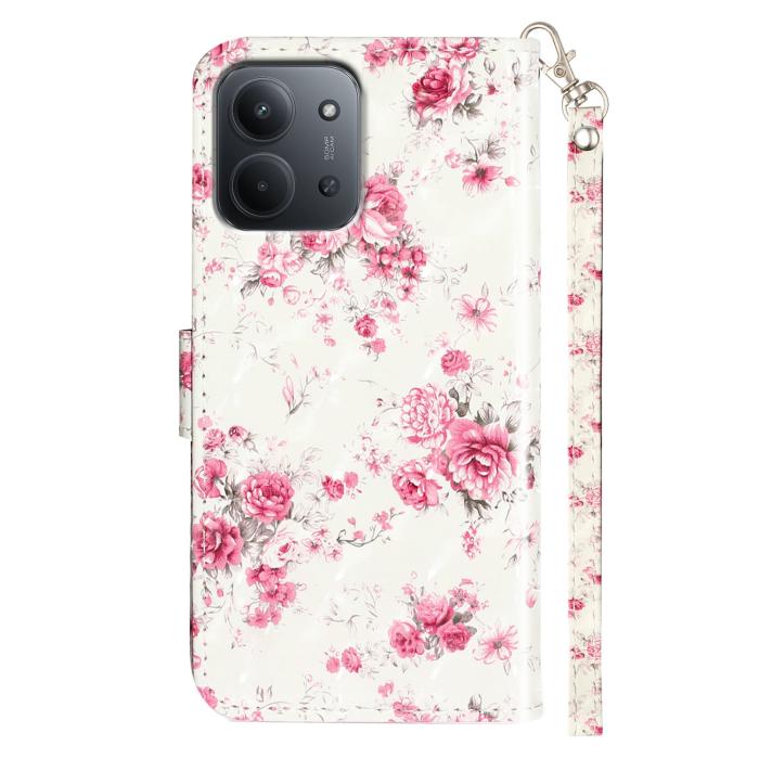 Bild 2,  Xiaomi Redmi 15C Fodral Med Tryck Rosor