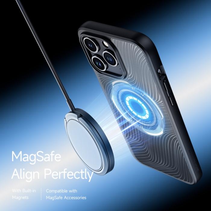 Bild 4, DUX DUCIS DUX DUCIS iPhone 15 Pro Max Skal MagSafe Aimo Series Svart