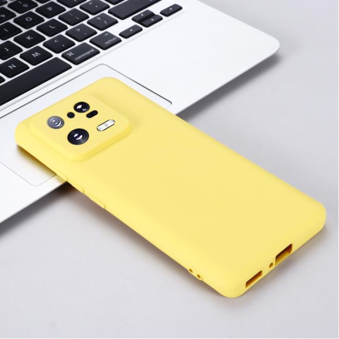 Bild 6,  Xiaomi 13 Pro 5G Skal Liquid Silikon Gul