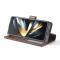 LC.IMEEKE LC.IMEEKE Galaxy Z Fold 5 Fodral Läder Brun