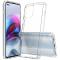  Motorola Moto G100 Skal Akryl/TPU Shockproof Transparent
