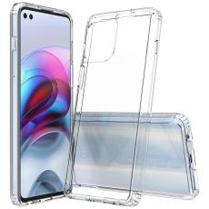  Motorola Moto G100 Skal Akryl/TPU Shockproof Transparent