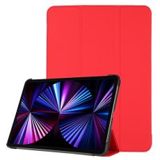  iPad Pro 11 (2018/2020/2021) - Tri-Fold L&auml;der Fodral - R&ouml;d