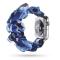  Scrunchie Blue Camo Armband Apple Watch 42/41/40/38 mm