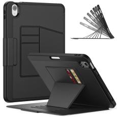  iPad Air 11 2026-2024 Fodral L&auml;der Kickstand Korth&aring;llare