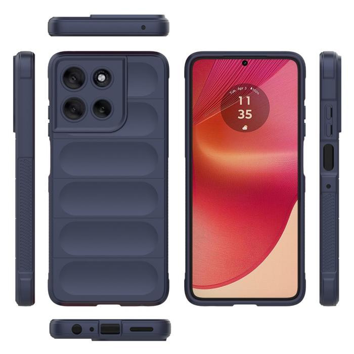 Bild 5,  Motorola Moto G56 5G Skal Magic Shield Blå