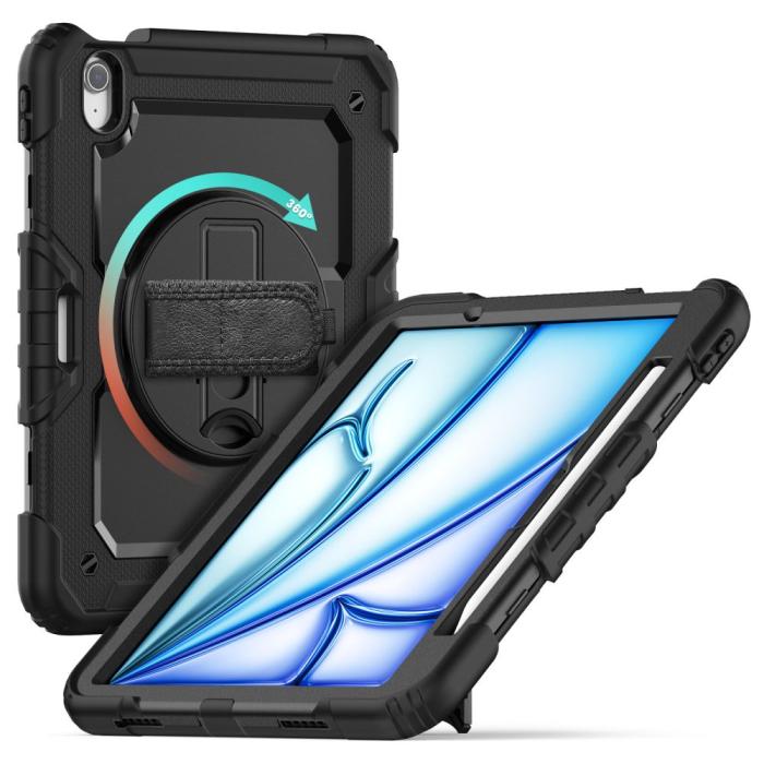 Bild 2, Tech-Protect Tech-Protect iPad Air 11 2026-2024 Fodral Solid360 Svart