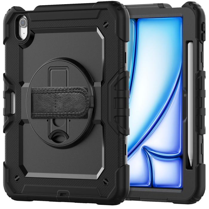 Bild 3, Tech-Protect Tech-Protect iPad Air 11 2026-2024 Fodral Solid360 Svart