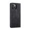 CASEME CASEME iPhone 14 Plus Fodral Flip Retro Läder Svart