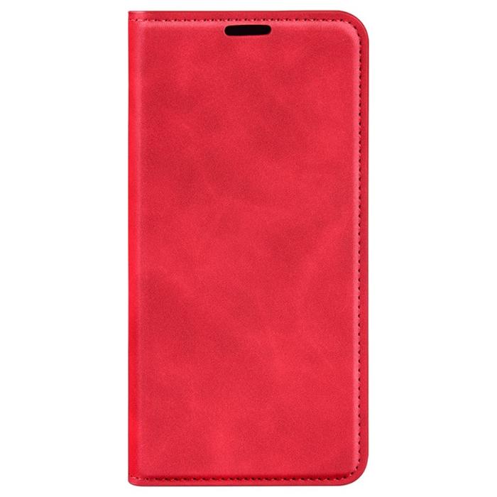 Bild 5,  Samsung Galaxy A15 5G Fodral Flip Skin Touch Röd