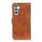 KHAZNEH KHAZNEH Samsung Galaxy A57 5G Fodral Retro Läder Brun