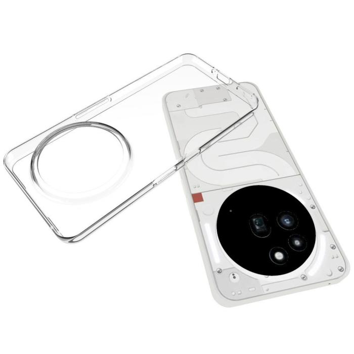 Bild 4,  Nothing Phone 3a Pro Skal TPU Transparent