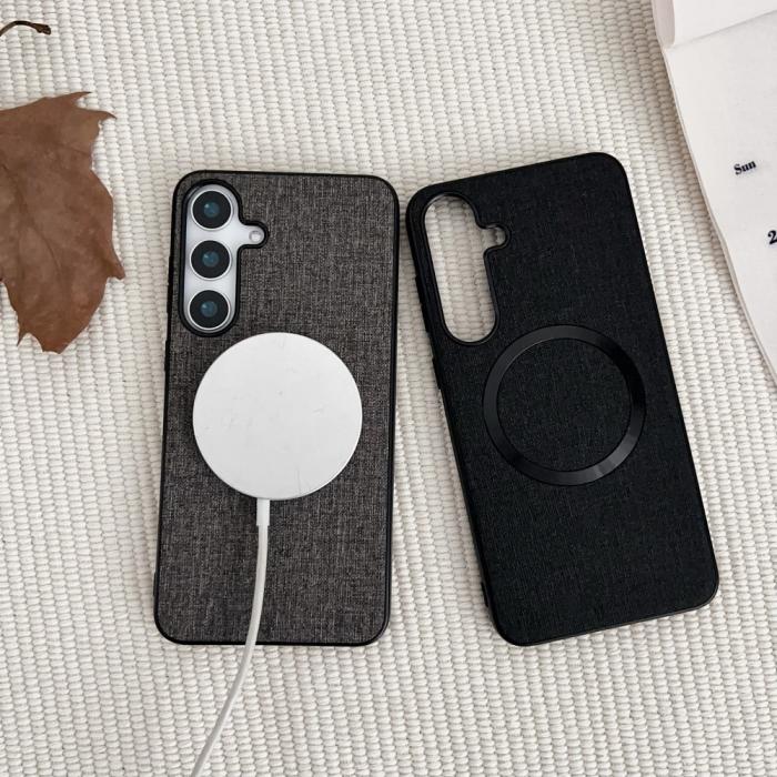 Bild 2,  Samsung Galaxy A16/A26 5G Skal MagSafe Nylon Svart