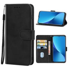  Xiaomi 12 Fodral L&auml;der Svart