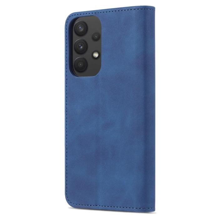 Bild 3, AZNS AZNS Samsung Galaxy A33 5G Fodral Läder Blå