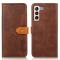 KHAZNEH KHAZNEH Samsung Galaxy S23 Plus Fodral Dual-Color Brun