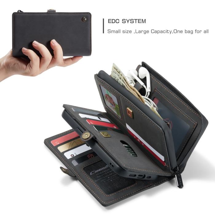 Bild 5, CASEME CASEME iPhone 13 Pro Fodral/Skal Magnet 2in1 Multifunktionell Svart