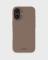 holdit holdit iPhone 16 Mobilskal Silikon Mocha Brown