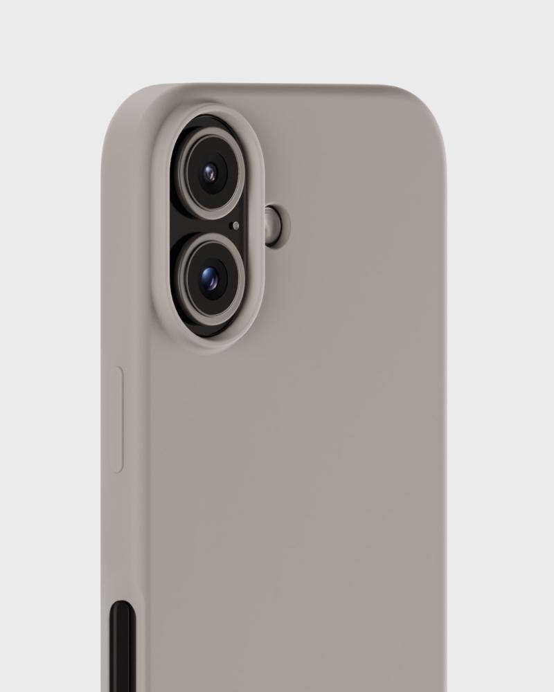 holdit holdit iPhone 16 Mobilskal Silikon Taupe