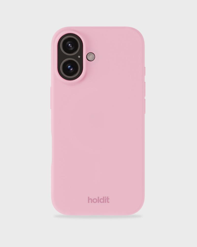 holdit holdit iPhone 16 Mobilskal Silikon Rosa