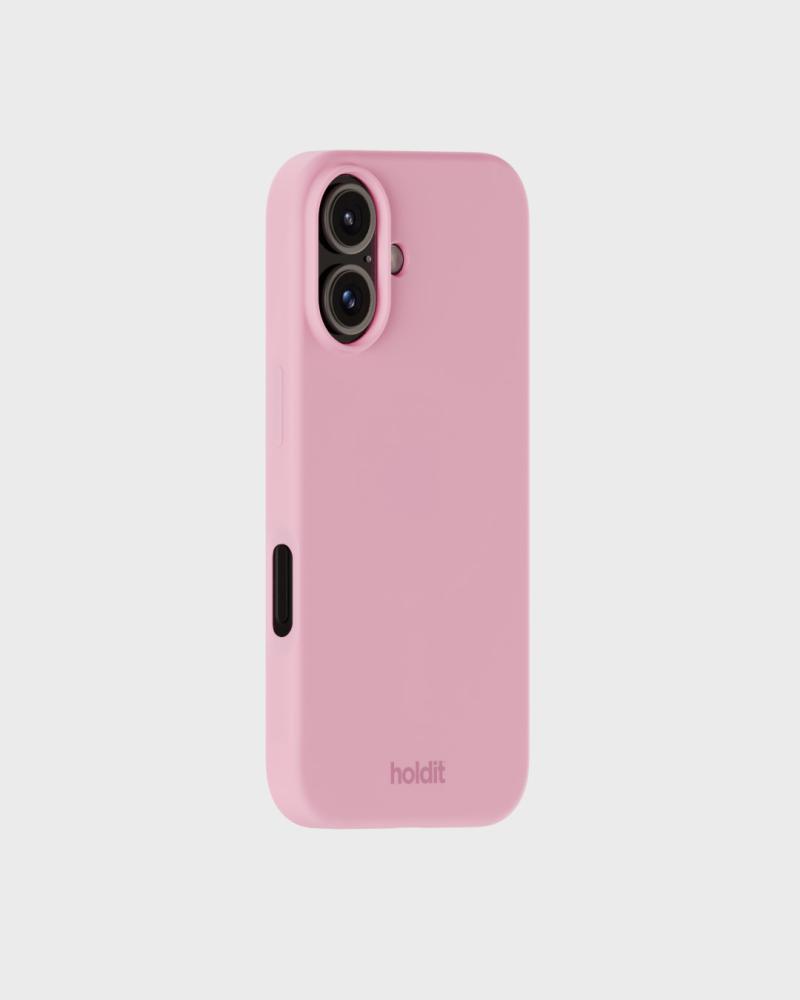 holdit holdit iPhone 16 Mobilskal Silikon Rosa