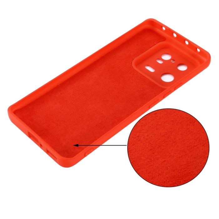 Bild 5,  Xiaomi 13 Pro 5G Skal Liquid Silikon Röd