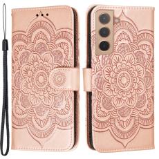  Samsung Galaxy S22 Plus Fodral Mandala Flower Ros&eacute;guld