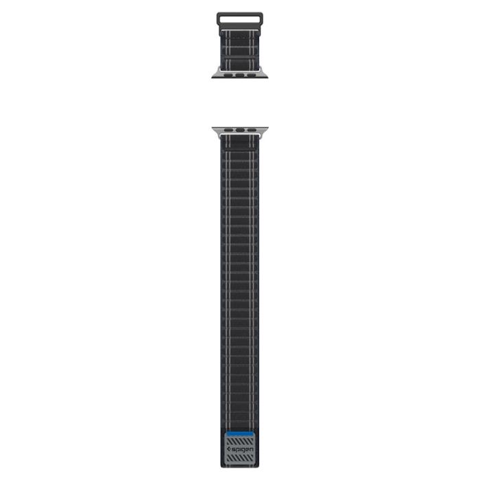 Bild 5, Spigen Spigen Apple Watch 42/44/45/46/49 mm Klockarmband Svart