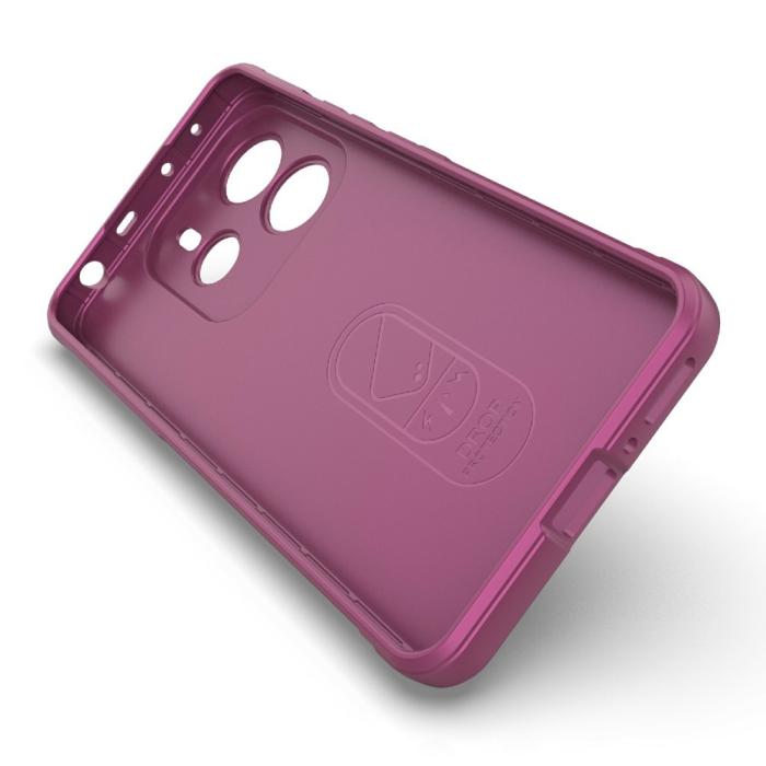 Bild 3,  Xiaomi Redmi Note 14 5G Skal Magic Shield Vinröd