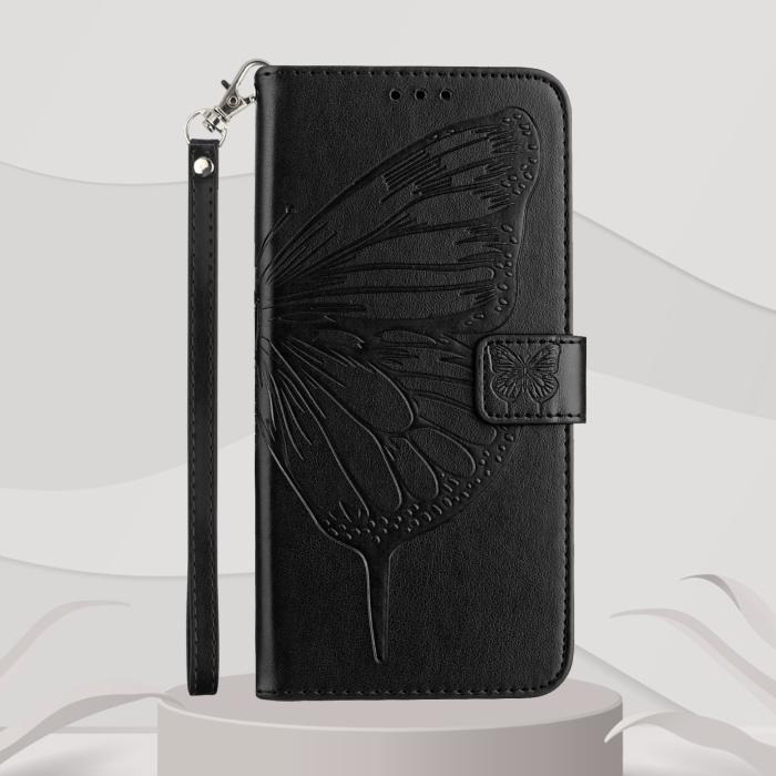 Bild 5,  Samsung Galaxy A27 5G Fodral Fjäril Svart
