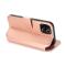  iPhone 12 Pro Max - Retro Plånboksfodral - Roséguld