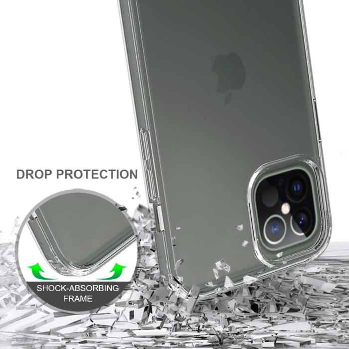 Bild 4,  iPhone 12 Pro Max - Akryl+TPU Transparent Skal