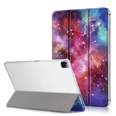  iPad Pro 12.9 (2018/2020/2021) - Tri-Fold L&auml;der Fodral - Cosmic Space