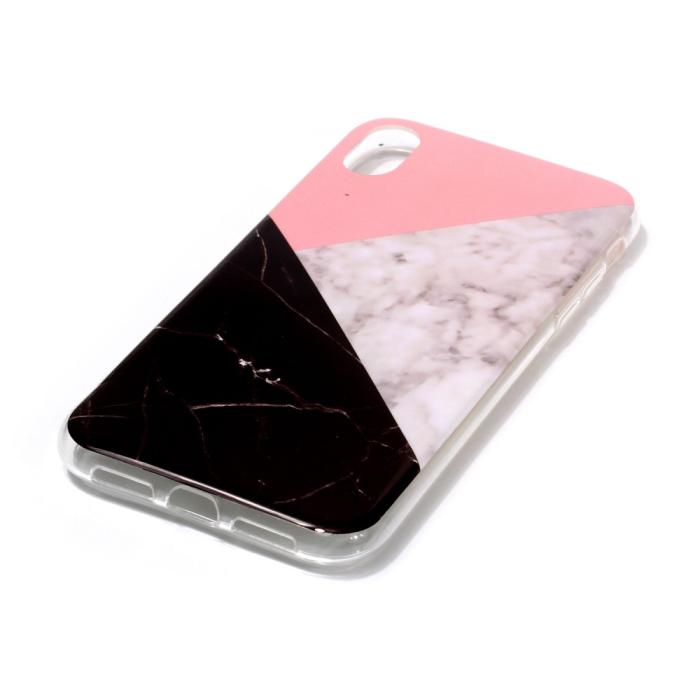 Bild 2,  iPhone X/Xs Marmor TPU Skal