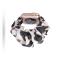  Scrunchie White Leopard Armband Apple Watch 42/41/40/38 mm