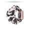  Scrunchie White Leopard Armband Apple Watch 42/41/40/38 mm