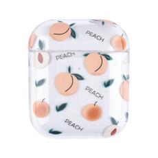  AirPods Skyddsfodral Med Motiv - Peach