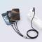 Tech-Protect Tech-Protect 1.2m 3in1 USB-C/Lightning/Micro USB Kabel Iron Grey