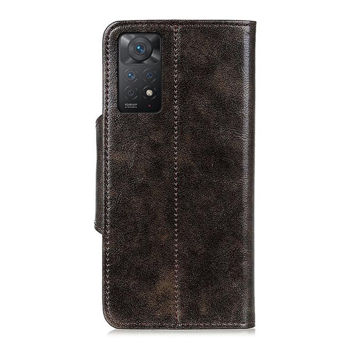 Bild 3, KHAZNEH KHAZNEH Xiaomi Redmi Note 11 Pro 5G Fodral Vintage Brun