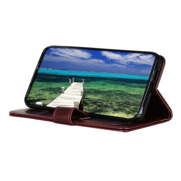 Bild 3,  Xiaomi 17T Pro Fodral Crazy Horse Läder Brun