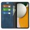  Samsung Galaxy A15 5G Fodral Flip Skin Touch Blå