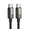 MCDODO Mcdodo 1.2m 100W USB-C - USB-C Auto Off Kabel Svart