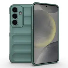  Samsung Galaxy S25 Skal Magic Shield Gr&ouml;n