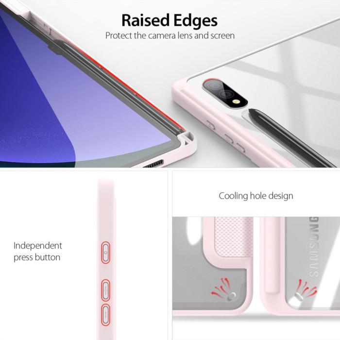 Bild 4, DUX DUCIS DUX DUCIS Galaxy Tab S10 Plus/S9 Plus/S9 FE Plus Fodral TOBY
