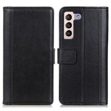 KHAZNEH KHAZNEH Samsung Galaxy S23 Plus Fodral L&auml;der Svart